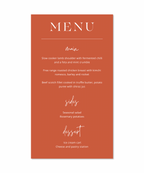 TERRA MENUS