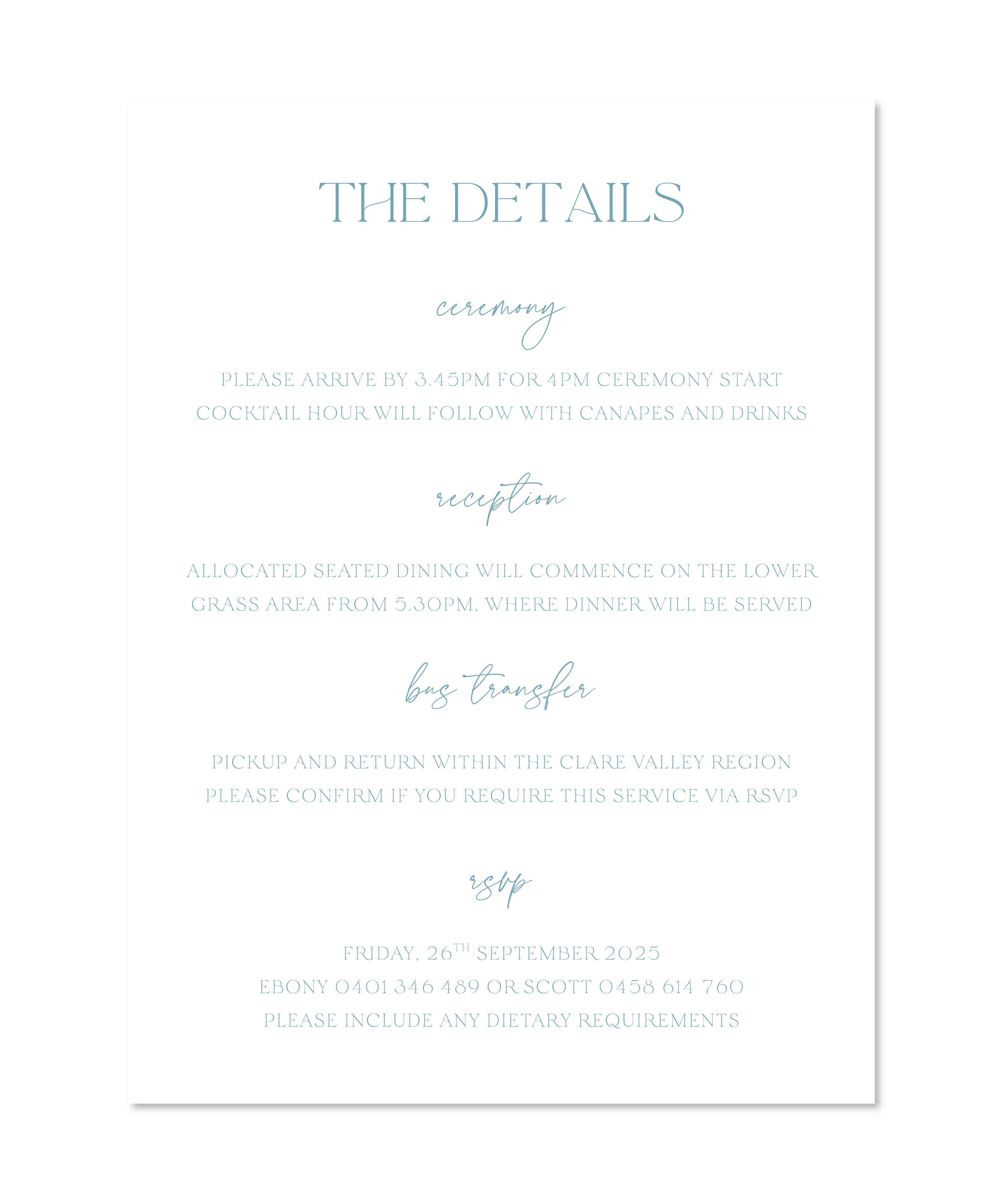 COASTAL INVITATIONS