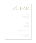 OLIVE BAR SIGN