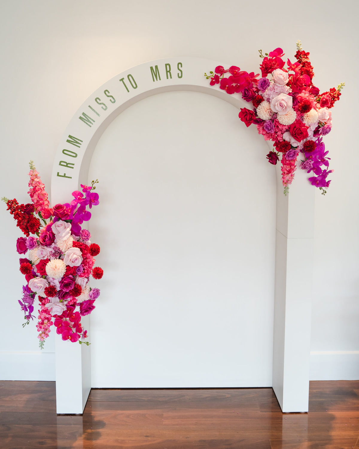 FAUX FLORALS - PINK & RED