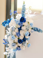 FAUX FLORALS - BLUES