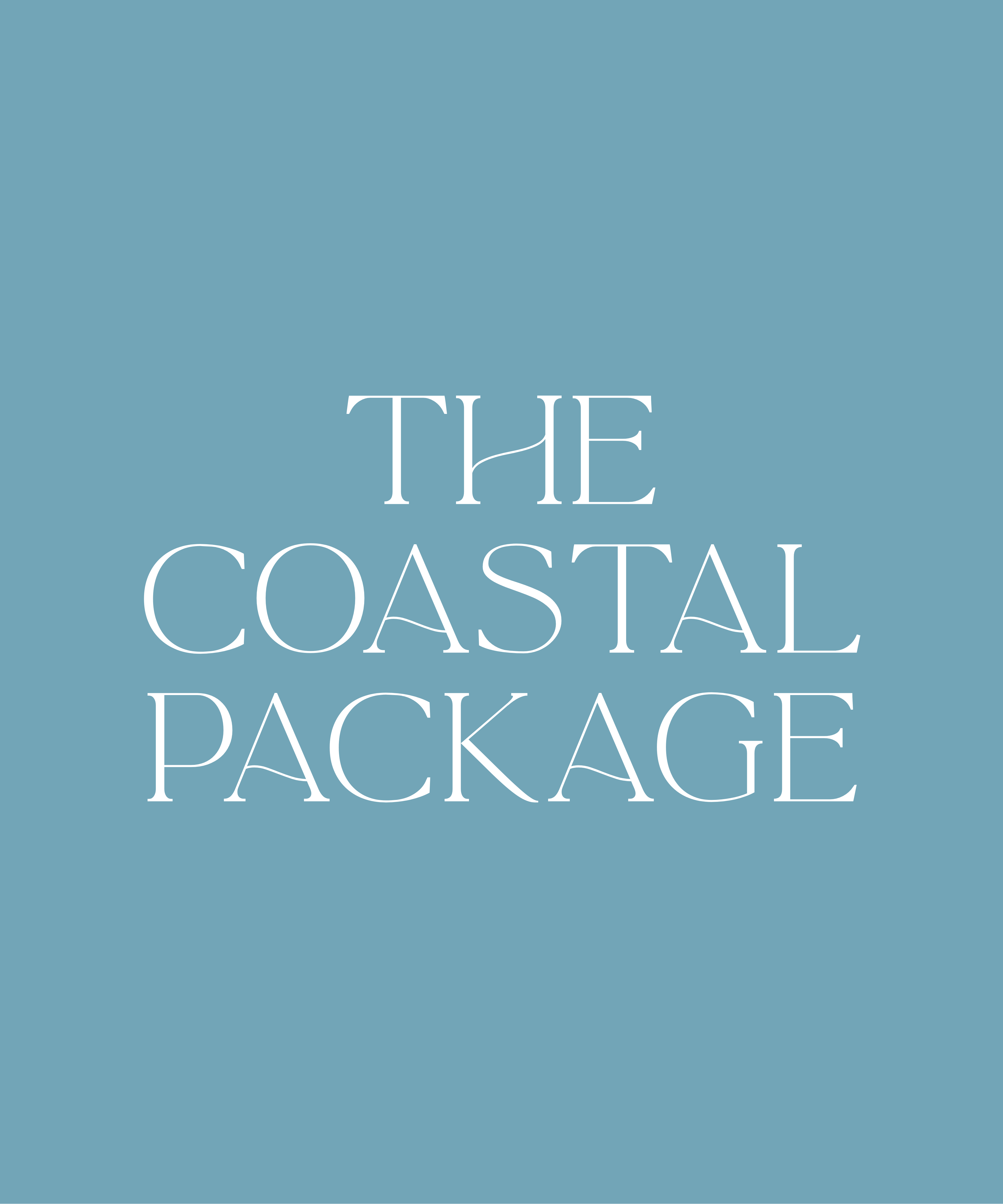 THE COASTAL PACKAGE
