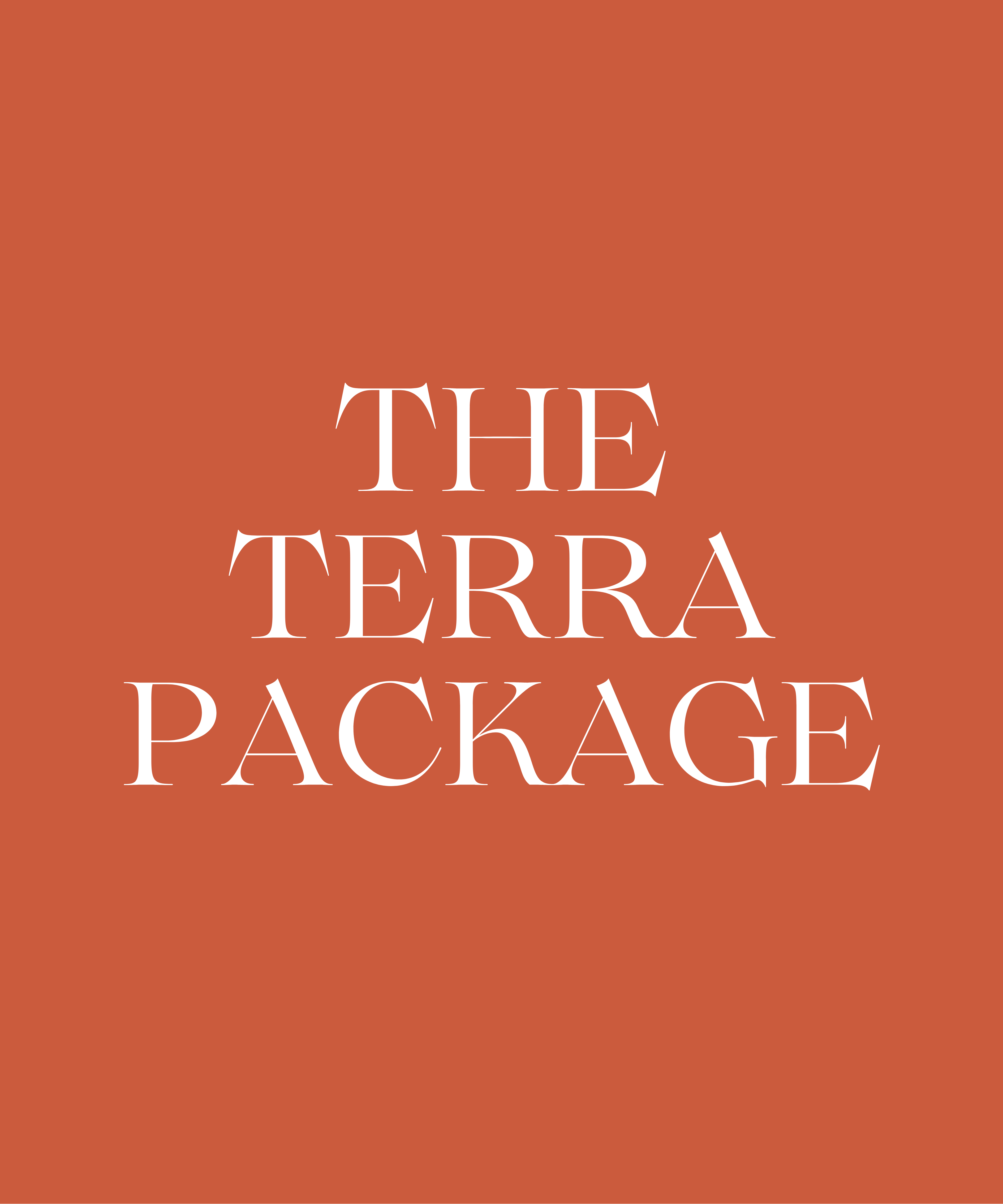 THE TERRA PACKAGE