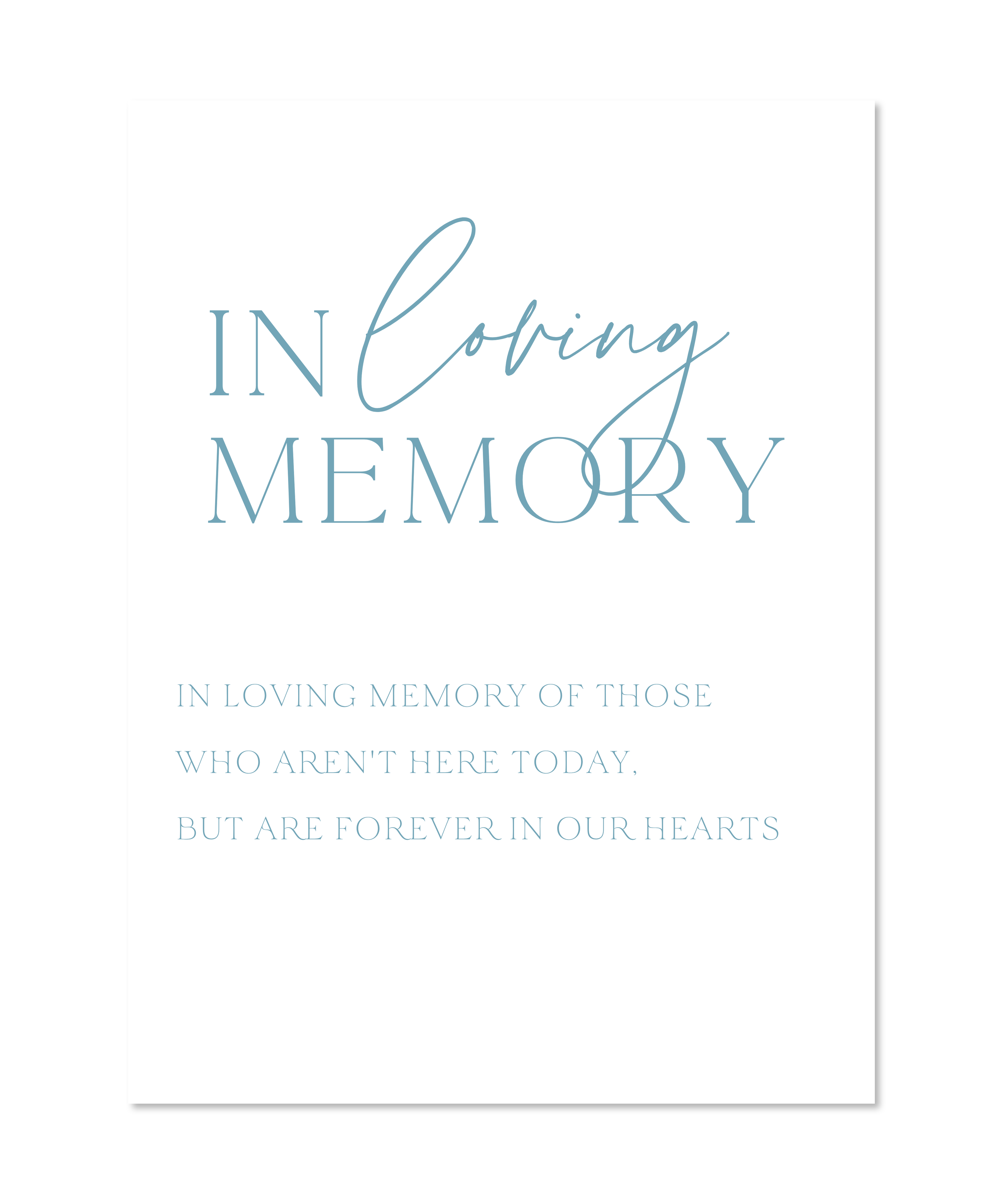 COASTAL IN LOVING MEMORY