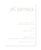 OLIVE INVITATIONS