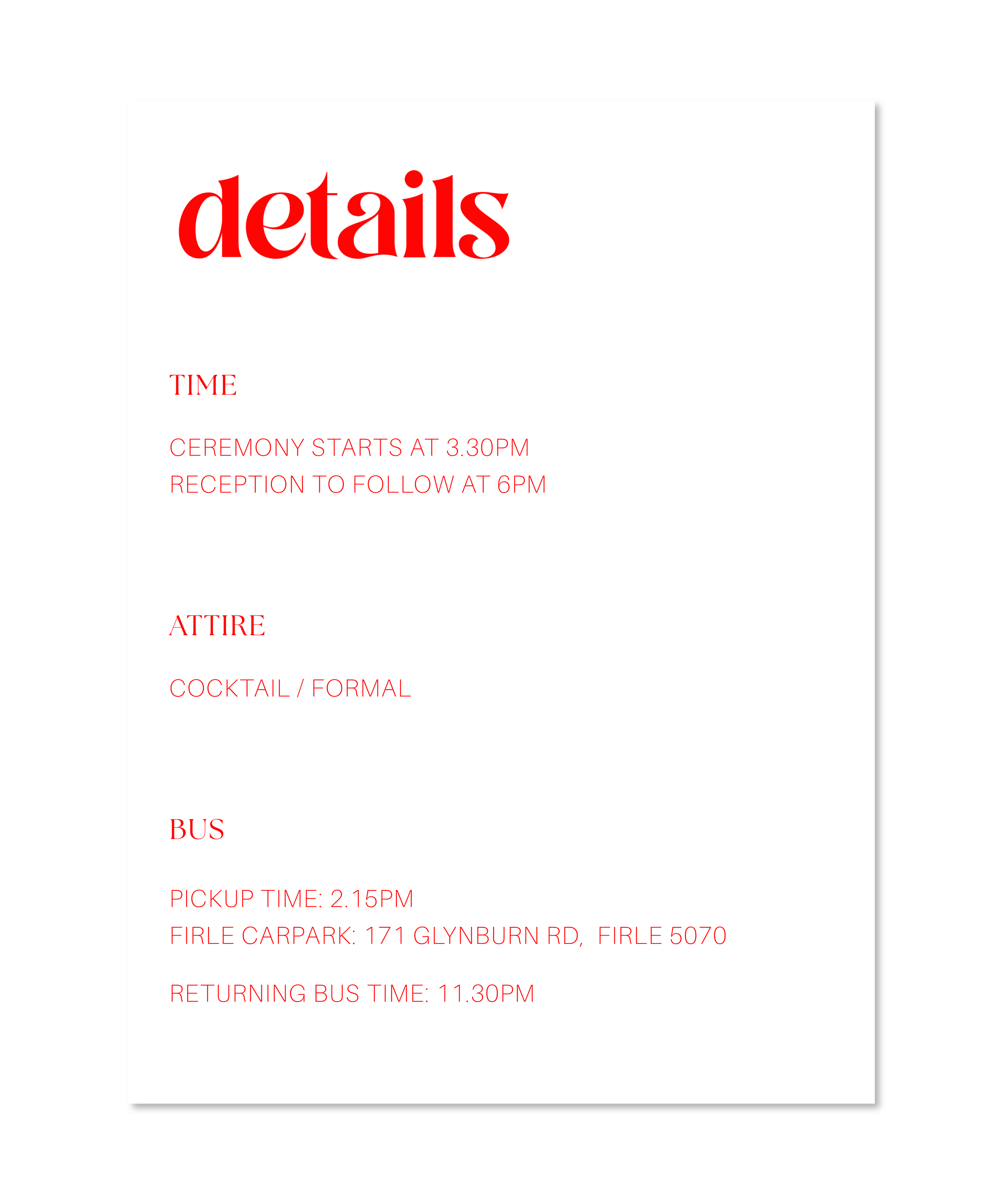 LOVELY INVITATIONS