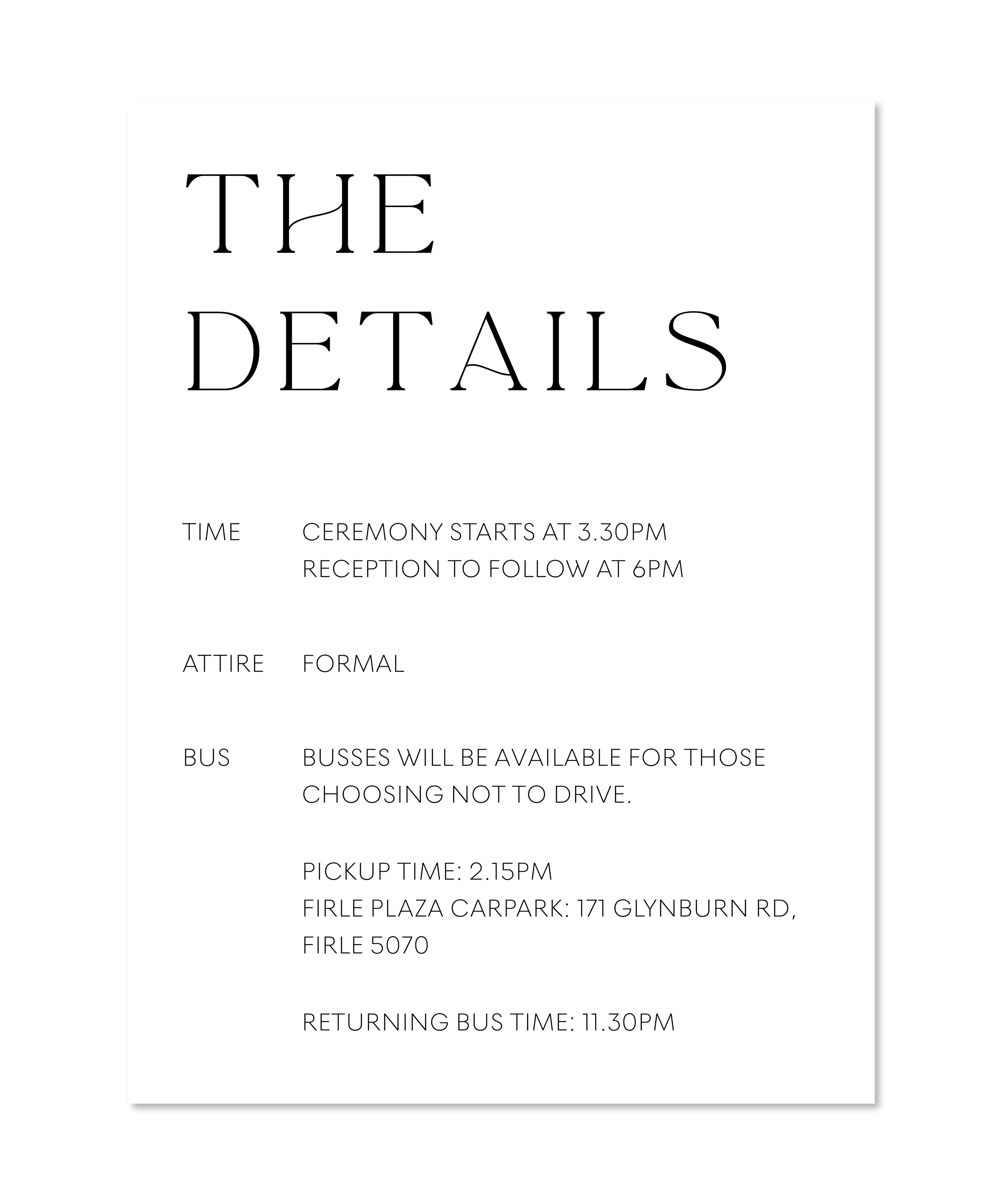 LUXE INVITATIONS