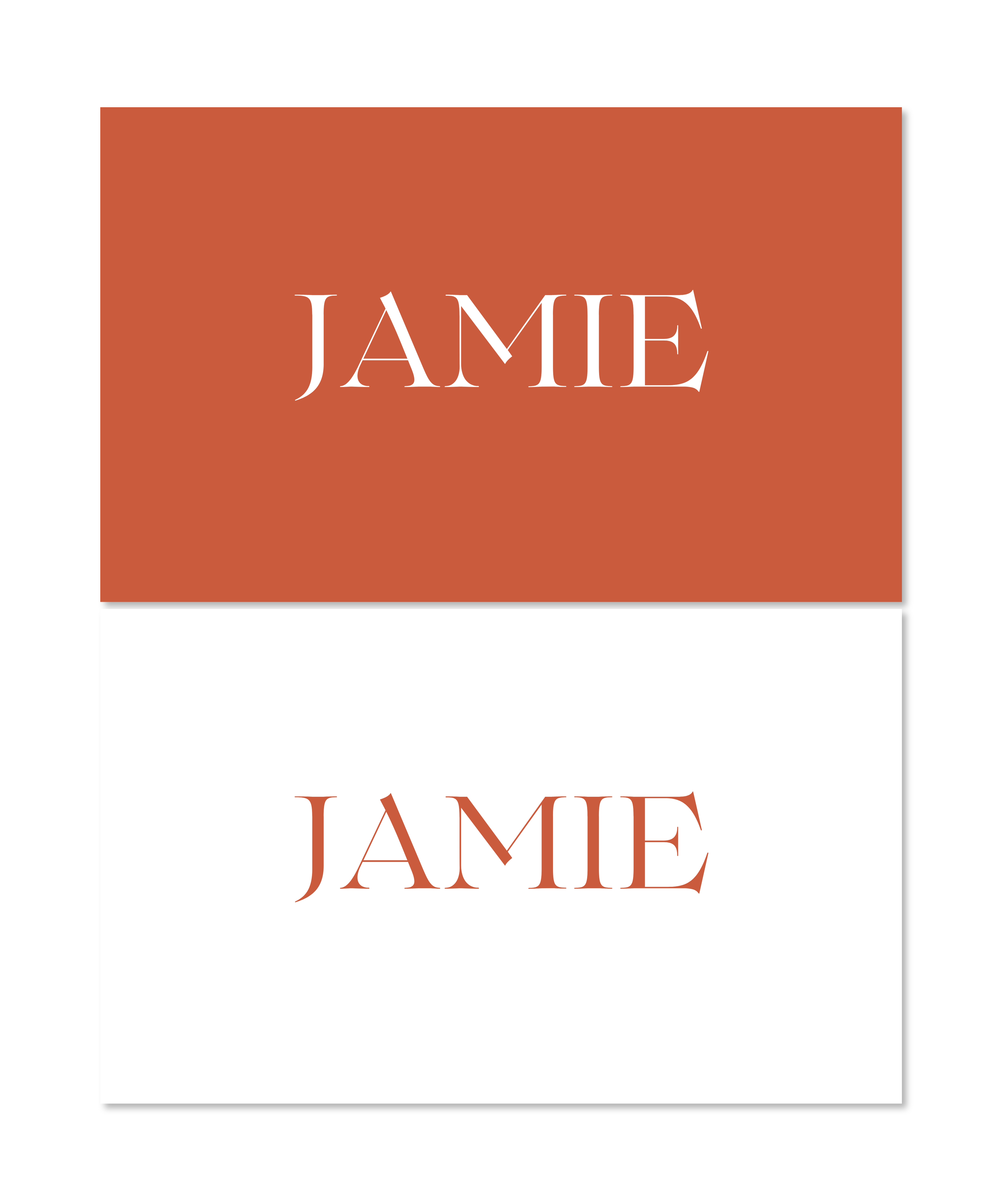 TERRA PLACECARDS