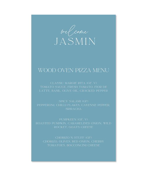 COASTAL MENUS