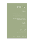 OLIVE MENUS
