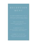 COASTAL MENUS