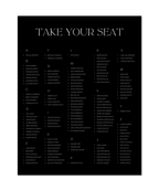 THE LUXE WELCOME + SEATING DUO