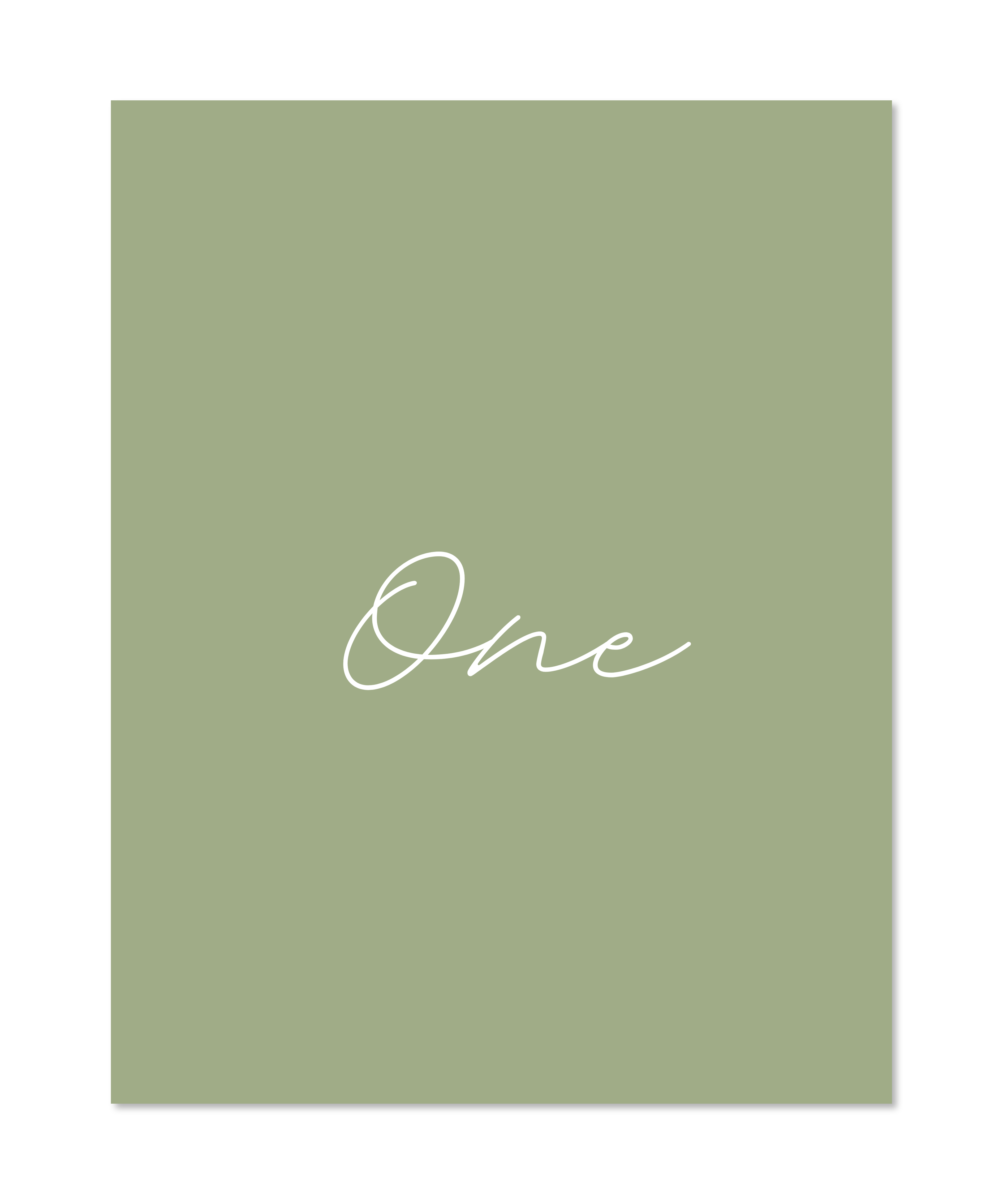 OLIVE TABLE NUMBERS