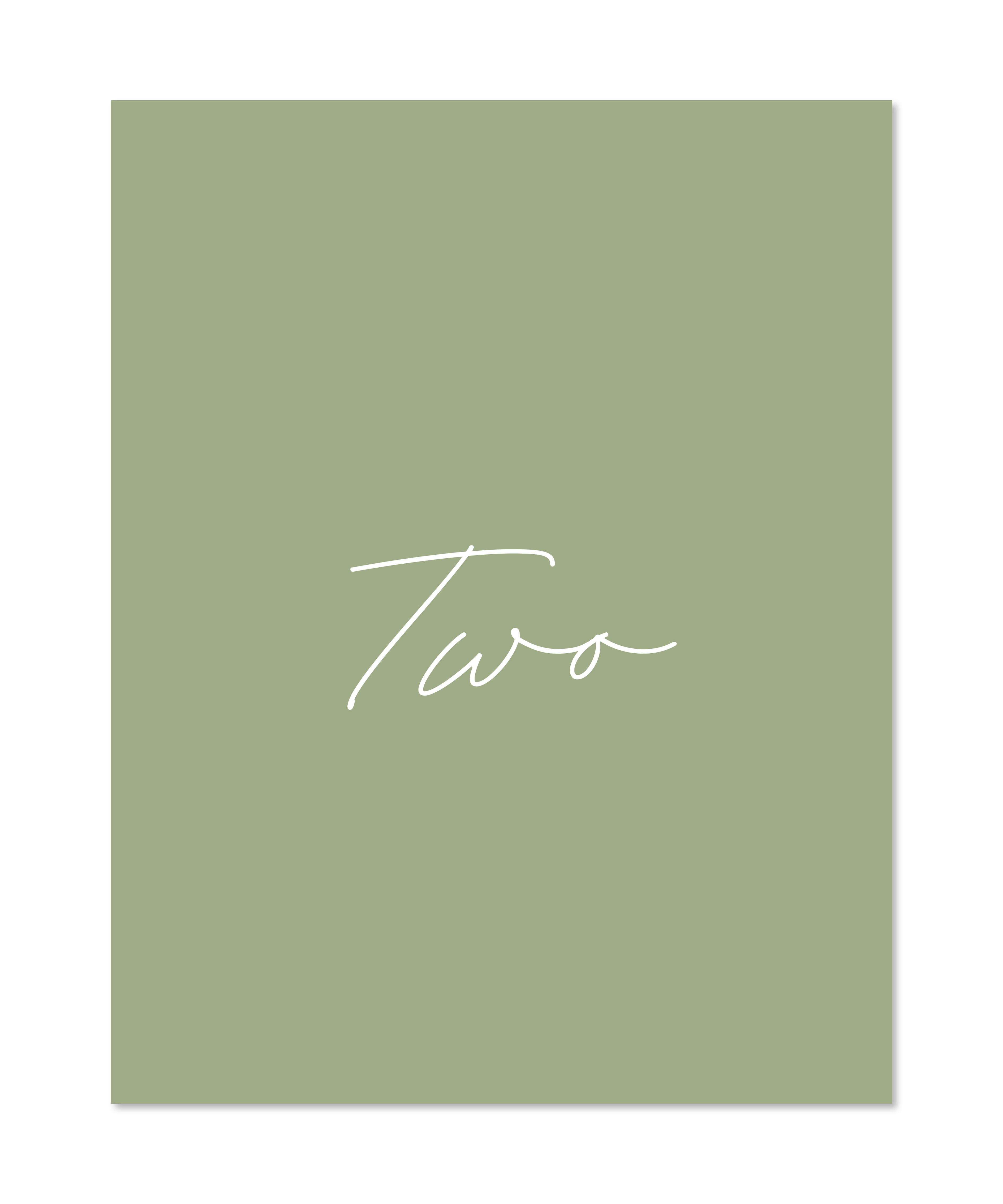 OLIVE TABLE NUMBERS