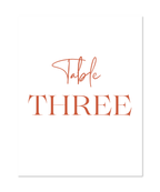 TERRA TABLE NUMBERS