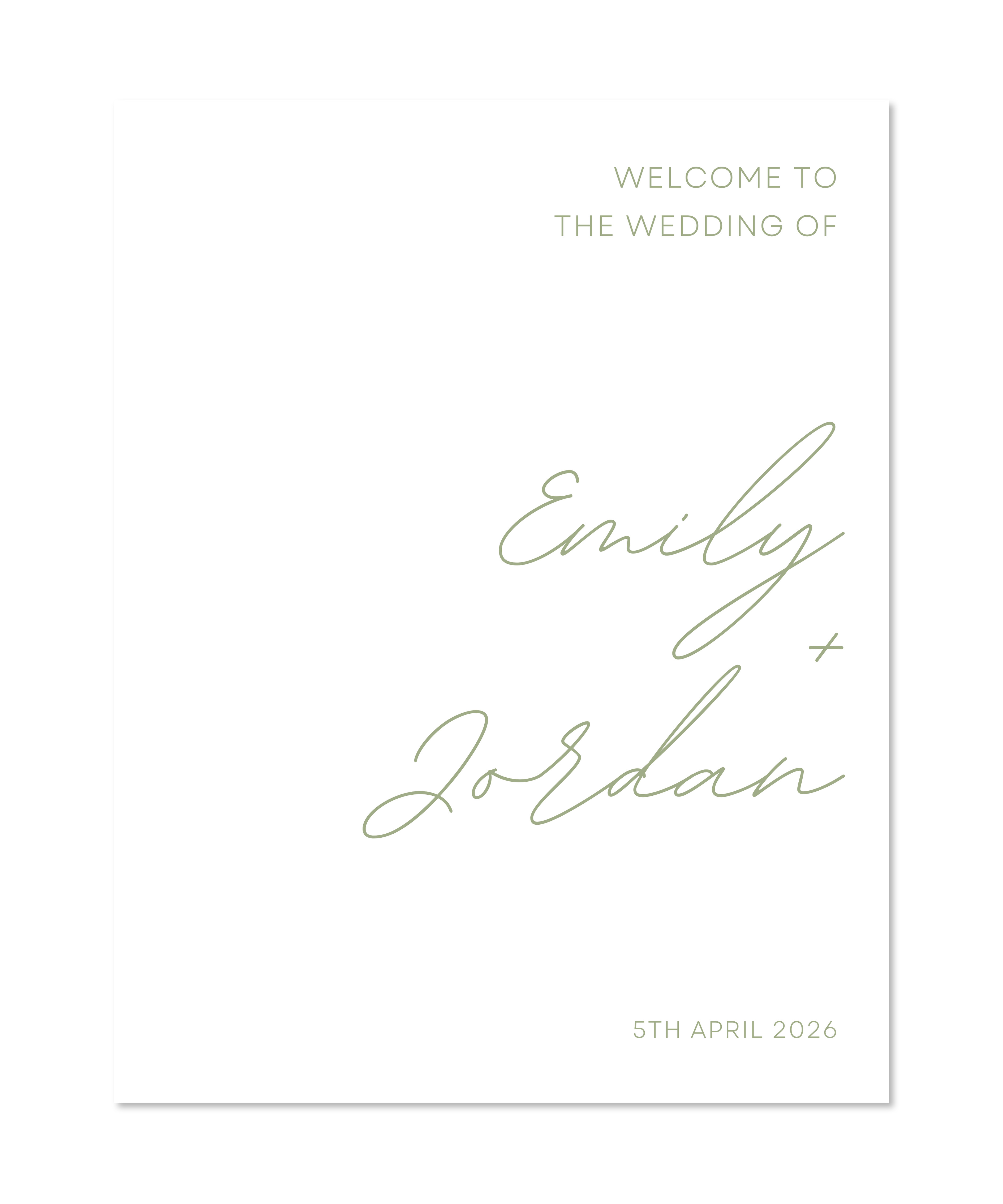 THE OLIVE WELCOME + SEATING DUO